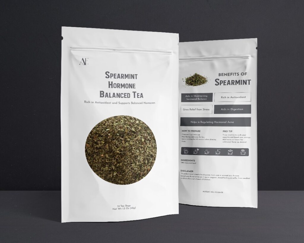 Spearmint tea how to treat acne caused by hormonal imbalance wth spearmint tea